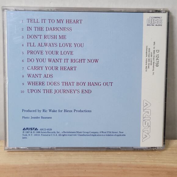 CD Taylor Dayne - Tell It To My Heart - Picture 4 of 4